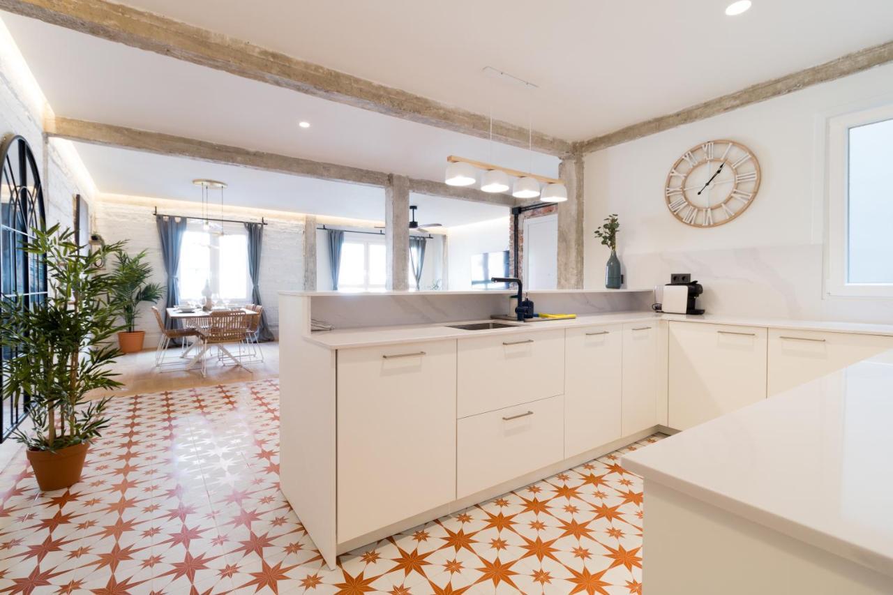 בילבאו Amplio Y Moderno Apartamento Con Tarima Refrescante By Staynnapartments מראה חיצוני תמונה